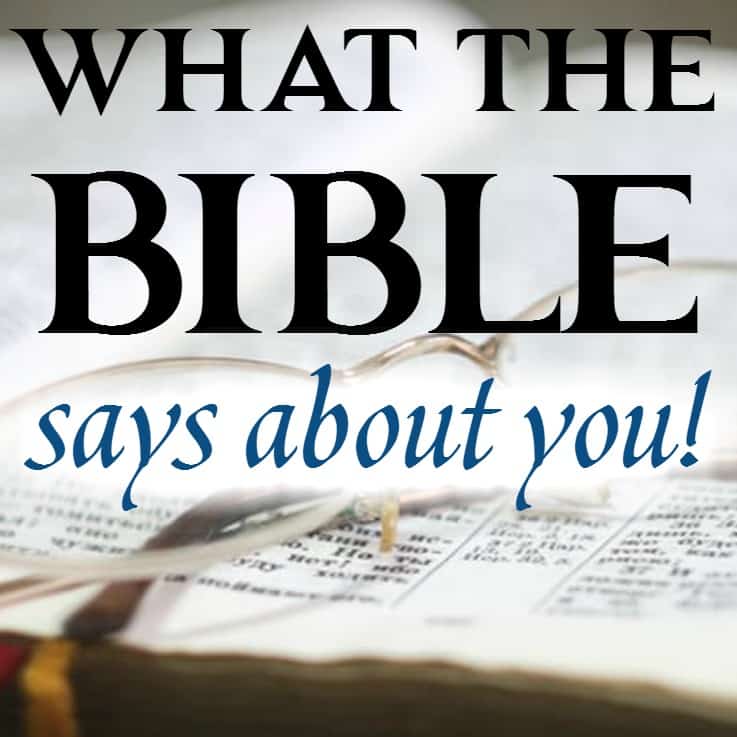 What Does The Bible Say About You Foundational