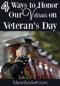 Heroes {4 Ways To Honor Our Veterans This Veteran's Day} - Foundational