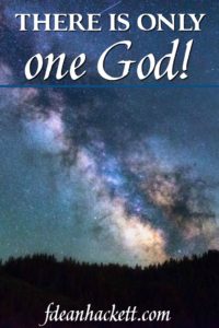 When we truly know God and His Character, we understand that we don't all worship the same God. There is only One God who can offer eternal life.