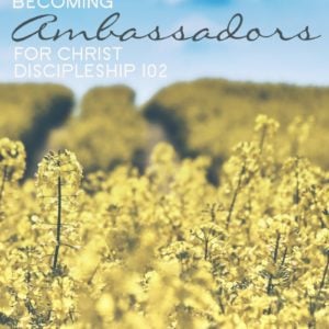 Becoming Ambassadors for Christ, volume 3 of a 3-part discipleship series, is an excellent manual for mature believers looking for deeper intimacy with Jesus.
