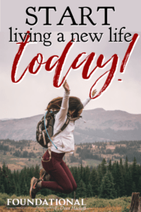 Most people, if asked, would jump at the chance for a do-over in life. God gives us a do-over: it's called new life. Start living a new life today. #foundational #identity #Bible #Jesus #newlife #life