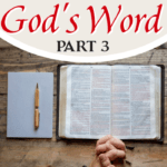 Today's podcast is part three of a 3-part study on how we can be certain that the Bible is God's Word, not just the words of man or historical documentary. #foundational #Bible #God's Word #Gnosticism #Dan Brown #DaVinciCode