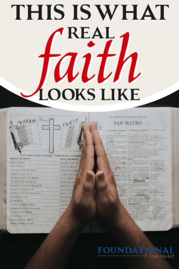 This is What Real Faith Looks Like - Foundational