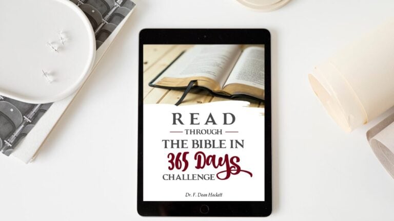 Read Through the Bible Challenge Printable Journal