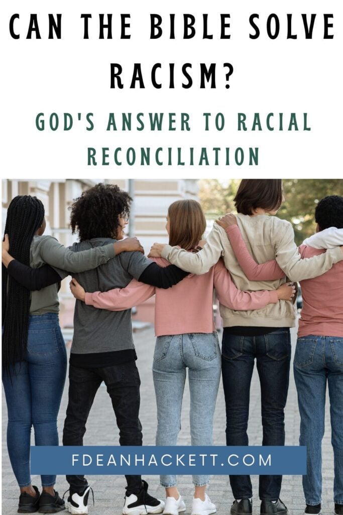 Can the Bible Solve Racism - young people of various races with their arms around each other