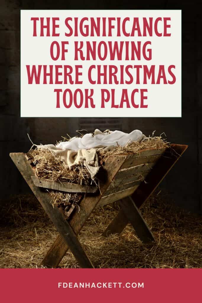 A manger full of straw