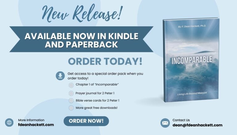 New Release! Incomparable – Living Life Beyond Measure