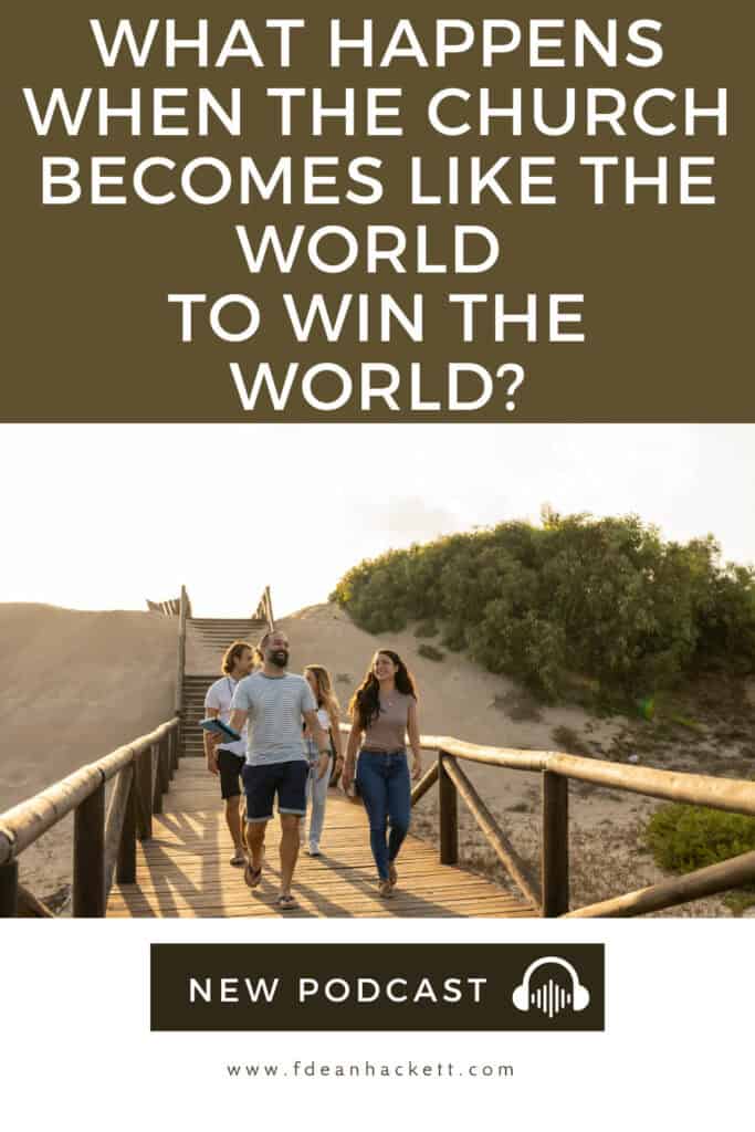 a group of young people walking across a wooden bridge