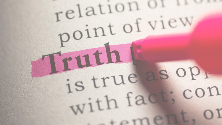 There is a Truth You Can Trust